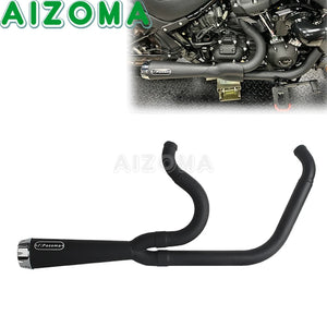 Ligne d'échappement complète 2-en-1 Big Bore pour Harley Softail M8 (2018-2025) – photo 1/10