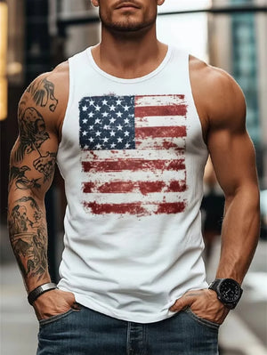 Débardeur homme aigle USA 250 ans - vue 20