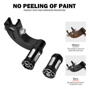 Levier de sélecteur de vitesse en aluminium pour Harley-Davidson Softail - vue 3