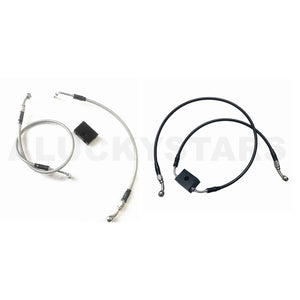 Kit de durite de frein avant d'extension ABS pour Harley-Davidson Sportster Iron XL 883, 1200, X48, 72V, XL1200T, XL1200C – photo 1/18