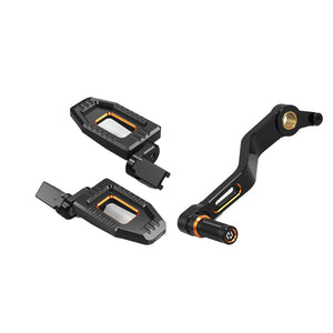 Repose-pieds pilote élargis réglables et levier de sélecteur en aluminium pour Harley-Davidson Sportster S RH1250S (2021-2024) – photo 10/12