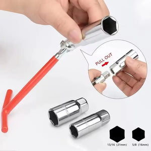 Clé à bougie en T articulée pour Harley - vue 2