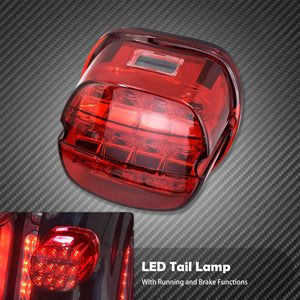 Feu arrière LED pour Harley Sportster, Dyna, Softail - vue 3