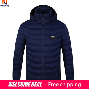 Parka chauffante USB pour homme - vue - vue 5