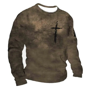T-shirt Manches Longues Homme Route 66 Oversize - vue 23