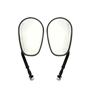 Rétroviseurs latéraux noir brillant, filetage 8mm universel - Harley-Davidson Touring, Softail, Sportster, Dyna – photo 4/6