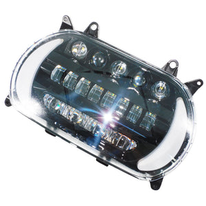 Phare LED avant complet sur Harley Road Glide - vue 4