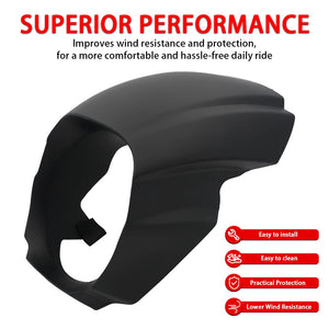 Carénage de phare style Aggressor pour moto Harley Breakout - vue 3