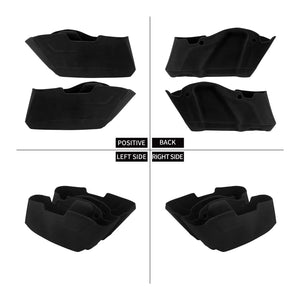 Doublures de sacoches en feutrine noire pour Harley-Davidson Touring - vue 5