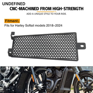 Grille de Protection Radiateur - Harley-Davidson Softail Fat Boy, Fat Boy 114, Fat Bob, Fat Bob 114 (2018 et +) – photo 3/7