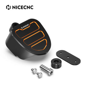 Cache de klaxon aluminium pour Harley Touring - vue 5