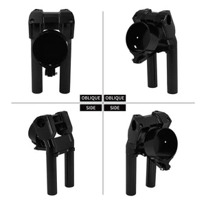 Rehausseurs kickback 10 po avec support compteur pour Harley Low Rider S - vue 3