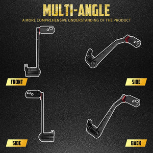 Kit planchers conducteur, repose-pieds passager et levier de frein/sélecteur pour Harley-Davidson Touring 2008-2025 – photo 4/14