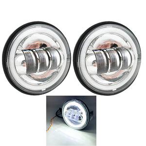 Phares additionnels LED et supports pour Harley Touring - vue 11