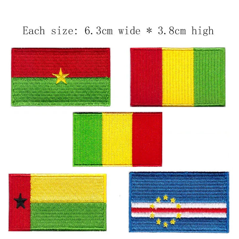 Écusson brodé drapeau de l'Allemagne à coudre ou thermocollant - vue 2