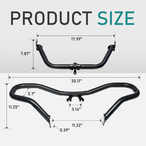 Barre de Protection Moteur 1.25" avec Supports de Carénage - Harley-Davidson Touring Road Glide 2015-2023 – photo 3/7