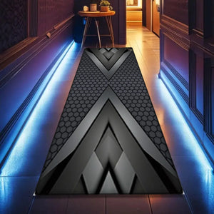 Tapis de sol garage motif hexagonal antidérapant – photo 4/6