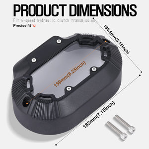 Cache Latéral d'Embrayage Hydraulique CNC pour Harley Touring, Dyna, Softail – photo 1/8