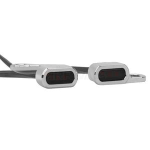Mini clignotants LED de commodo pour Harley Softail Dyna - vue 8