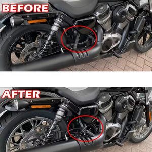 Kit repose-pieds avancés réglables (rearsets) pour Harley-Davidson Nightster 975, RH975 2022-2024 – photo 3/7