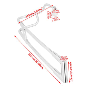 Arceaux de Protection de Sacoches Chromés (Guard Rails) - Harley-Davidson Touring 2014 et + – photo 5/8