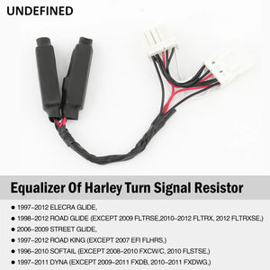 Résistances de charge clignotants LED pour Harley Touring - vue 4