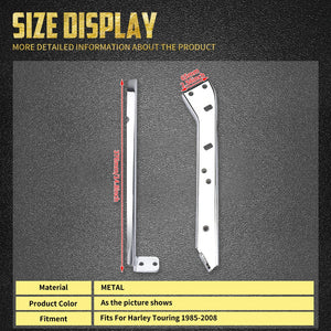 Support de Rail de Sacoche (Saddlebag Rail Support) - Harley-Davidson Touring FLT/FLH 1985-2008 – photo 5/8