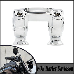 Kit rehausseurs et pontet de guidon pour Harley Softail - vue 6