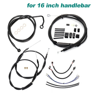 Kit de Câbles Rallongés pour Guidon - Harley-Davidson Softail 2011-2015 (Avec ABS) – photo 8/11