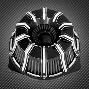 Filtre à Air CNC à Boîtier Ouvert - Harley-Davidson Sportster, Dyna, Softail, Touring – photo 4/10