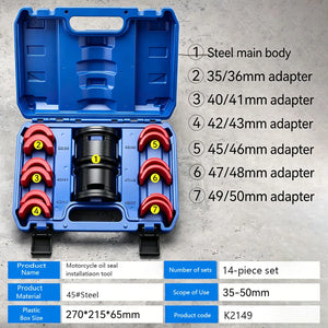 Kit d'outils pour joints spi de fourche de moto - vue 7