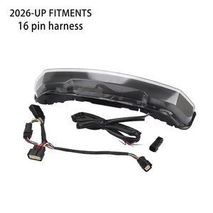 Feu arrière LED de Tour-Pak pour Harley Street Glide Road Glide - vue 8