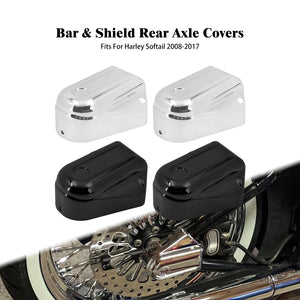 Caches d'essieu arrière / bras oscillant - Harley-Davidson Softail 2008-2017 – photo 1/8