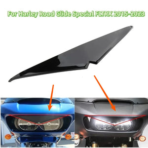 Visière de phare pour Harley Road Glide - vue 1