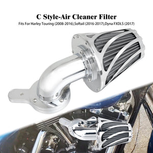 Filtre à air CNC en aluminium pour moteur Harley-Davidson - vue 1