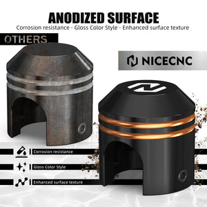 Caches d'Embout de Câbles Frein/Embrayage (Paire) Aluminium - Harley-Davidson Street Glide & Road King 2014-2020 – photo 4/8