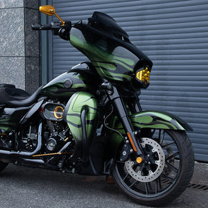Caches d'Écrou d'Essieu Avant/Arrière CNC pour Harley Touring, Softail, Sportster – photo 4/24