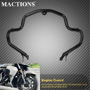Crash Bar Moteur pour Bas de Carénage - Harley-Davidson Touring FLHX/FLTRX 2023-2026 – photo 1/6