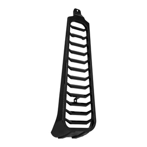 Spoiler menton avant noir brillant pour moto Harley Softail - vue 3