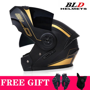 Casque moto modulable rétro double écran - vue - vue 23