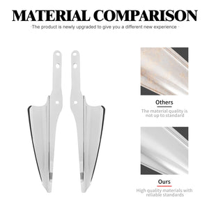 Déflecteur de Vent pour Fourche Avant (Fork Wind Deflector) - Harley-Davidson Touring 1995-2023 – photo 4/8