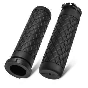 Poignées de Guidon Silicone 1 pouce (Accélérateur à Câble) - Harley-Davidson Touring, Dyna, Softail et Sportster – photo 1/6