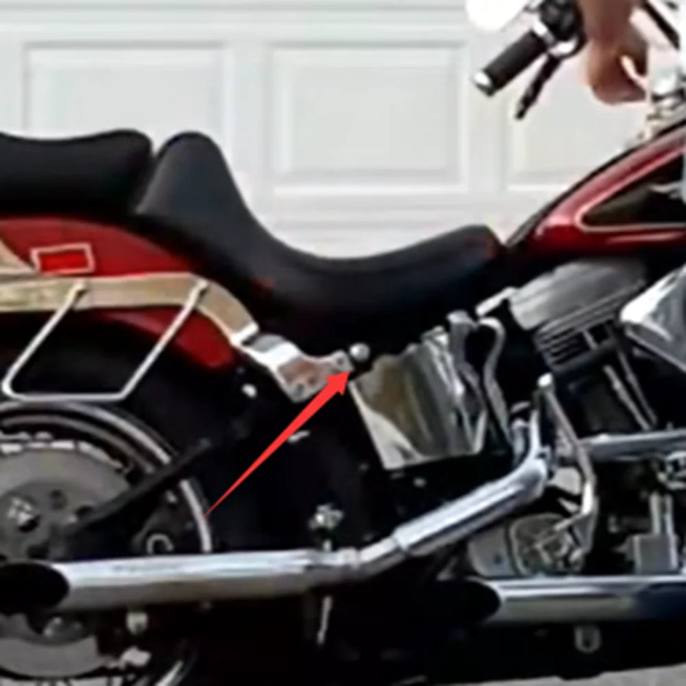 Vis de selle moletée pour Harley Softail - vue 2