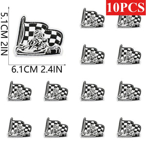 Lot d'écussons brodés course automobile - vue 10