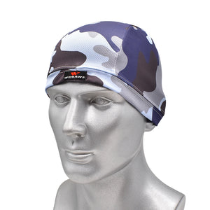Sous-casque WOSAWE bleu respirant pour moto - vue 3