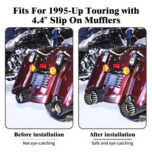 Coque de Phare Rond 7'' à Fixation Basse (Bucket) - Universel Harley-Davidson Softail, Sportster, Touring – photo 3/9