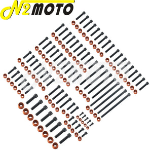 Kit de boulons et caches colorés pour moteur Harley M8 - vue 11