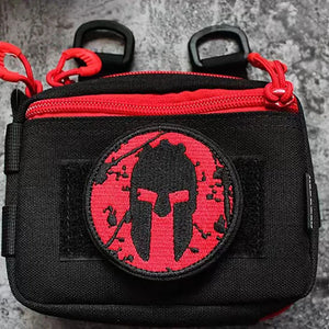 Écusson casque spartiate brodé style militaire - vue 6