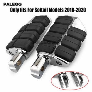 Repose-pieds avant/arrière pour Harley-Davidson Softail Fat Bob, Breakout, Street Bob, Low Rider et Sport Glide FLS 2018-2020 – photo 2/10