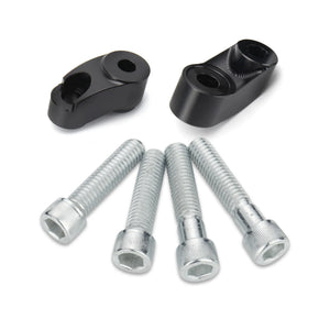 Kit de déport des clignotants avant pour Harley-Davidson Big Twin, FXR, Dyna, Sportster (fourches 39-49mm) – photo 7/7